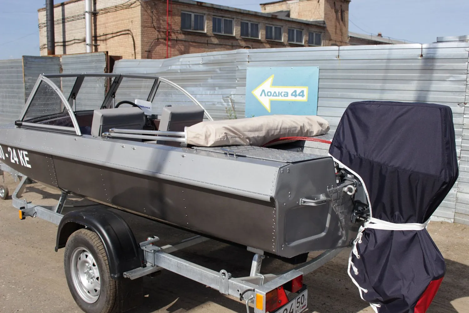 (2015) Обь 3 Ветровое стекло Премиум с боковиной Классик, тент Ходовой и Транспортировочный