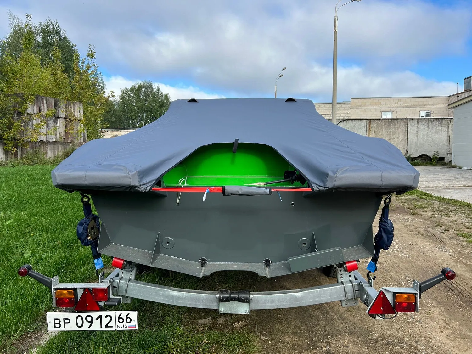 (2025) Неман 500 DC Auto, ходовой и транспортировочный тент