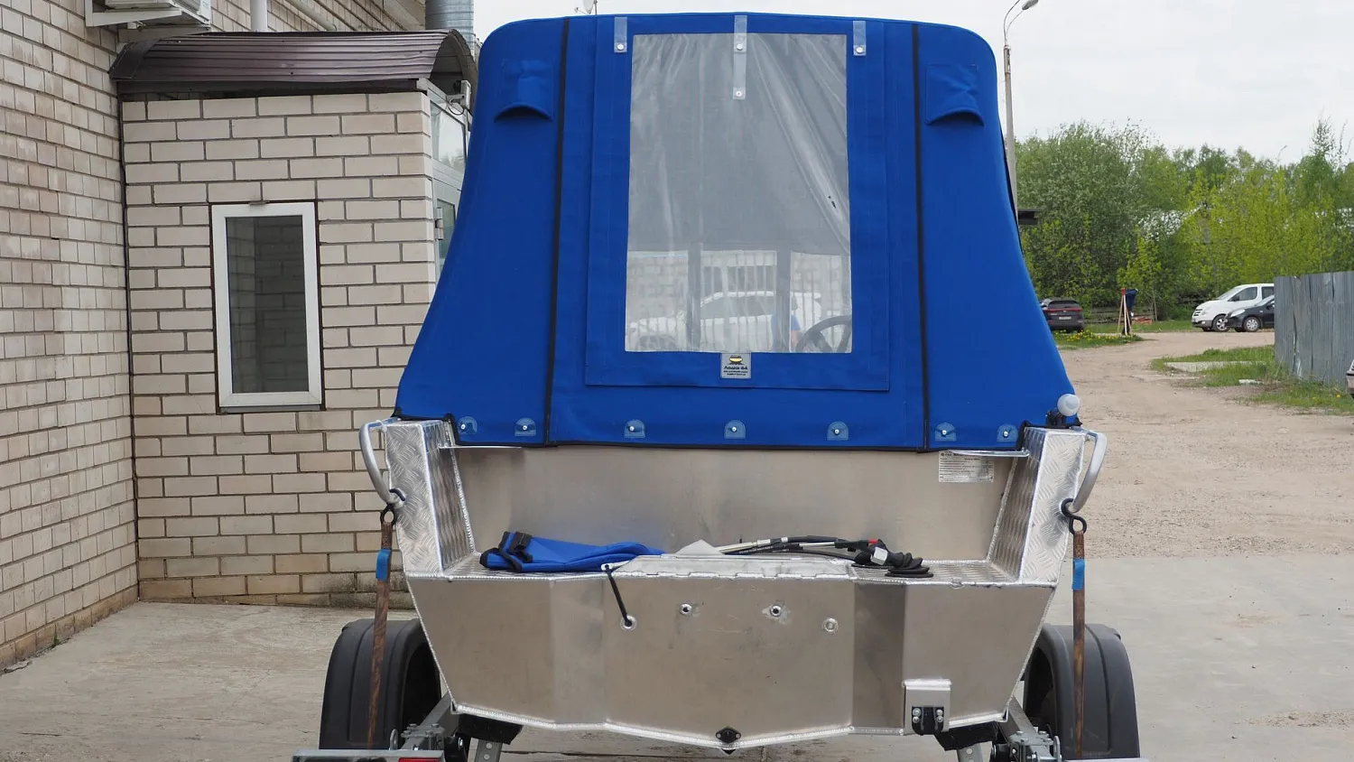 (2024) Как изготавливается тент на лодку на примере Wyatboat 390 Pro (часть 2)