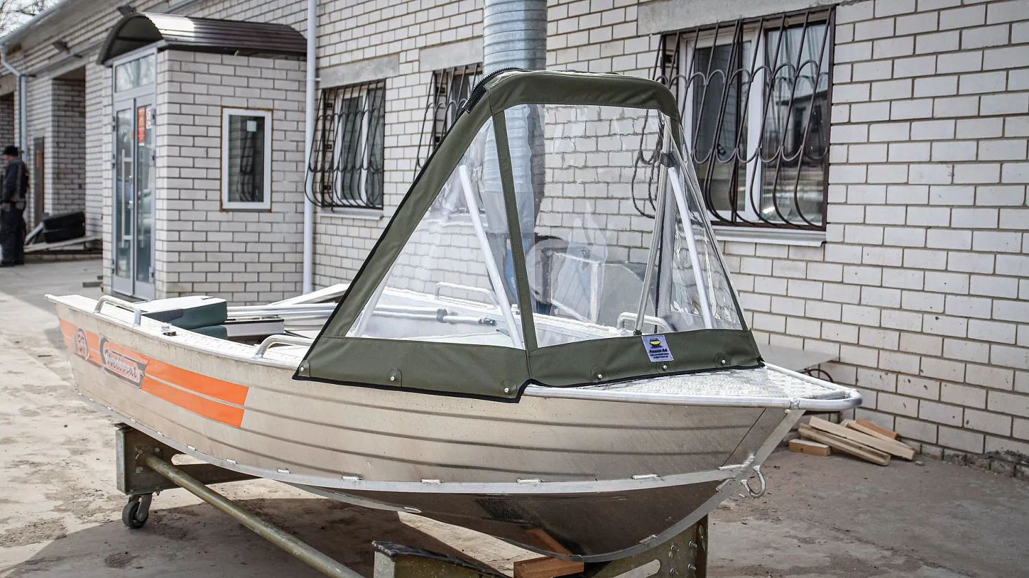 (2017) Wellboat 37 Тент ходовой и Транспортировочный