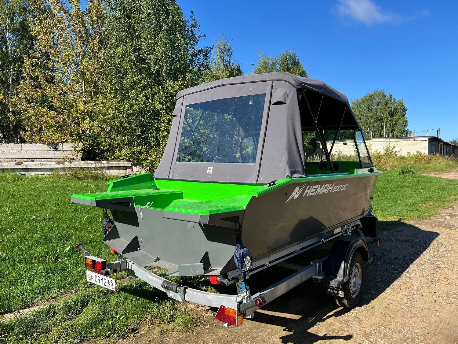(2025) Неман 500 DC Auto, ходовой и транспортировочный тент