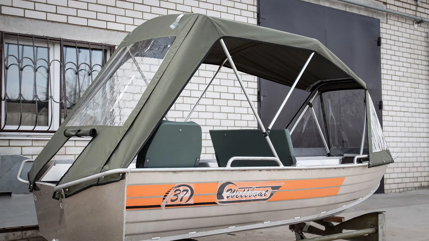 (2017) Wellboat 37 Тент ходовой и Транспортировочный