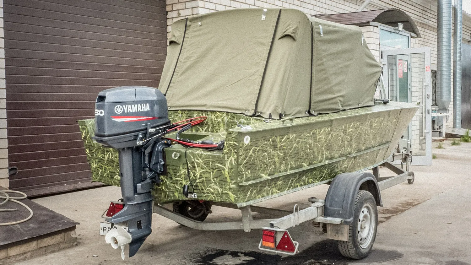 (2021) Прогресс 2 Заводская рамка, Ходовой тент