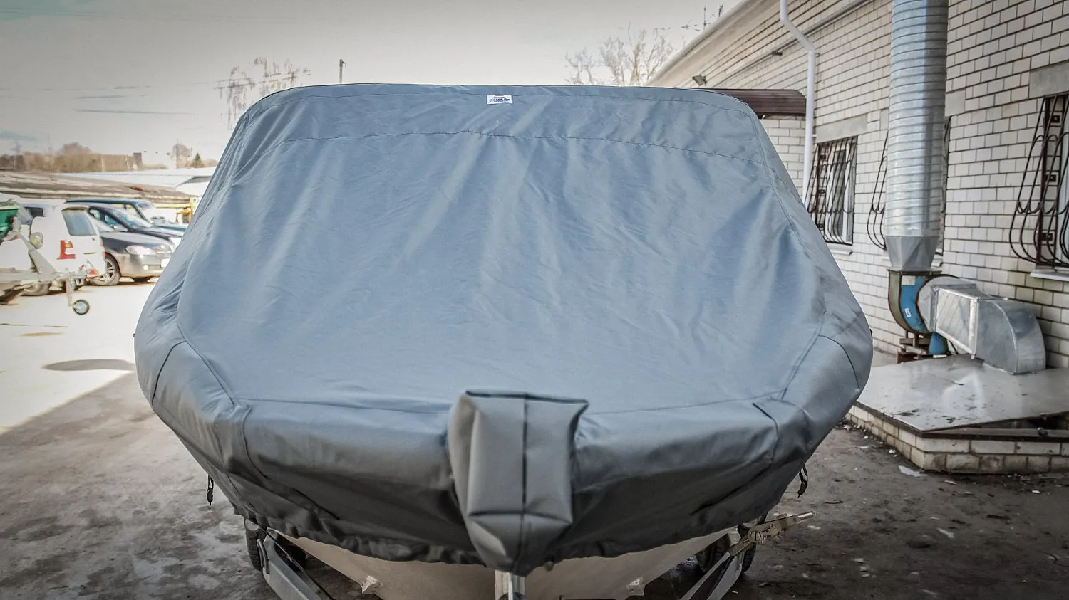 (2017) Волжанка 46 Фиш ходовой, носовой и транспортировочные тенты