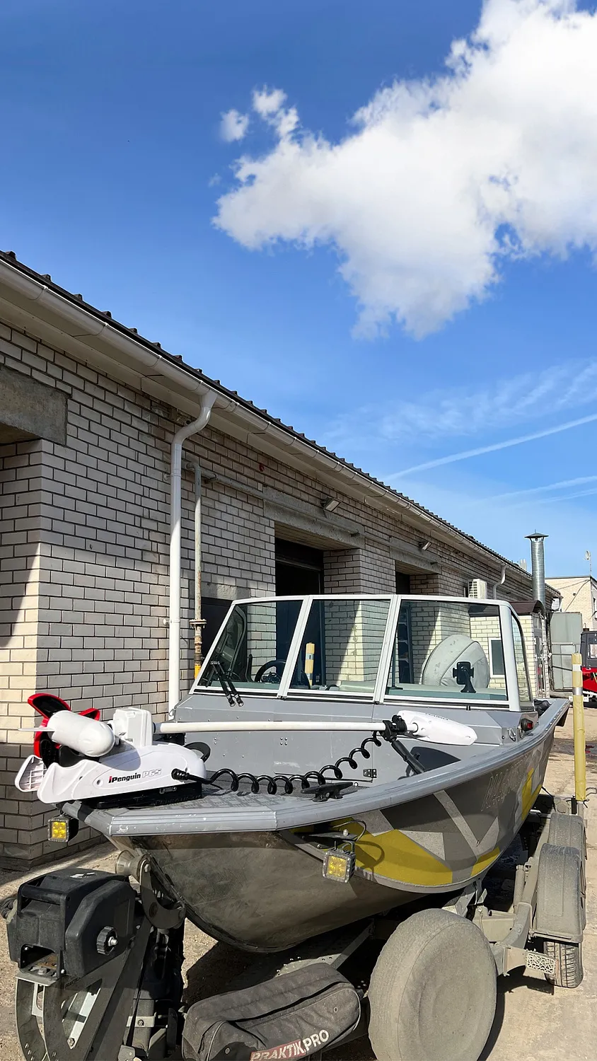 (2025) Волжанка 46 с ветровым стеклом модели Auto и высотой XL!