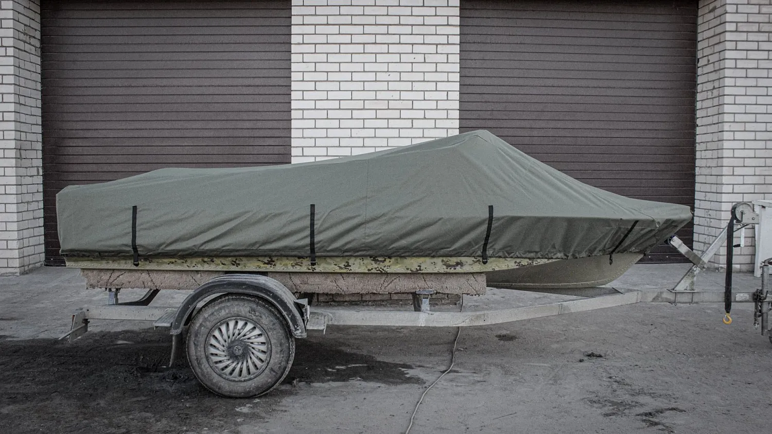 (2018) Обь 1 Ветровое стекло Элит с боковиной Фиш, Ходовой и Транспортировочный тенты