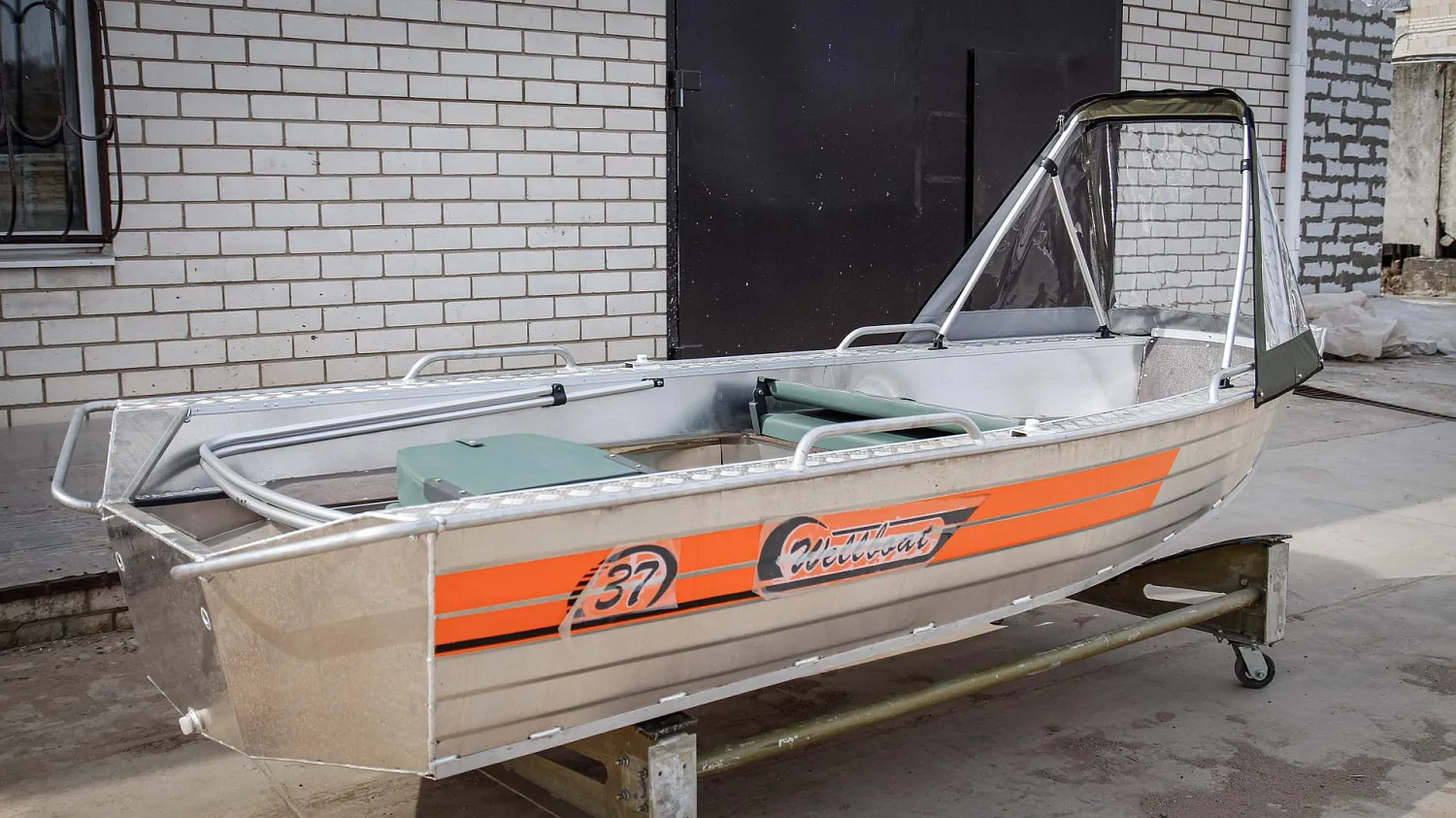 (2017) Wellboat 37 Тент ходовой и Транспортировочный