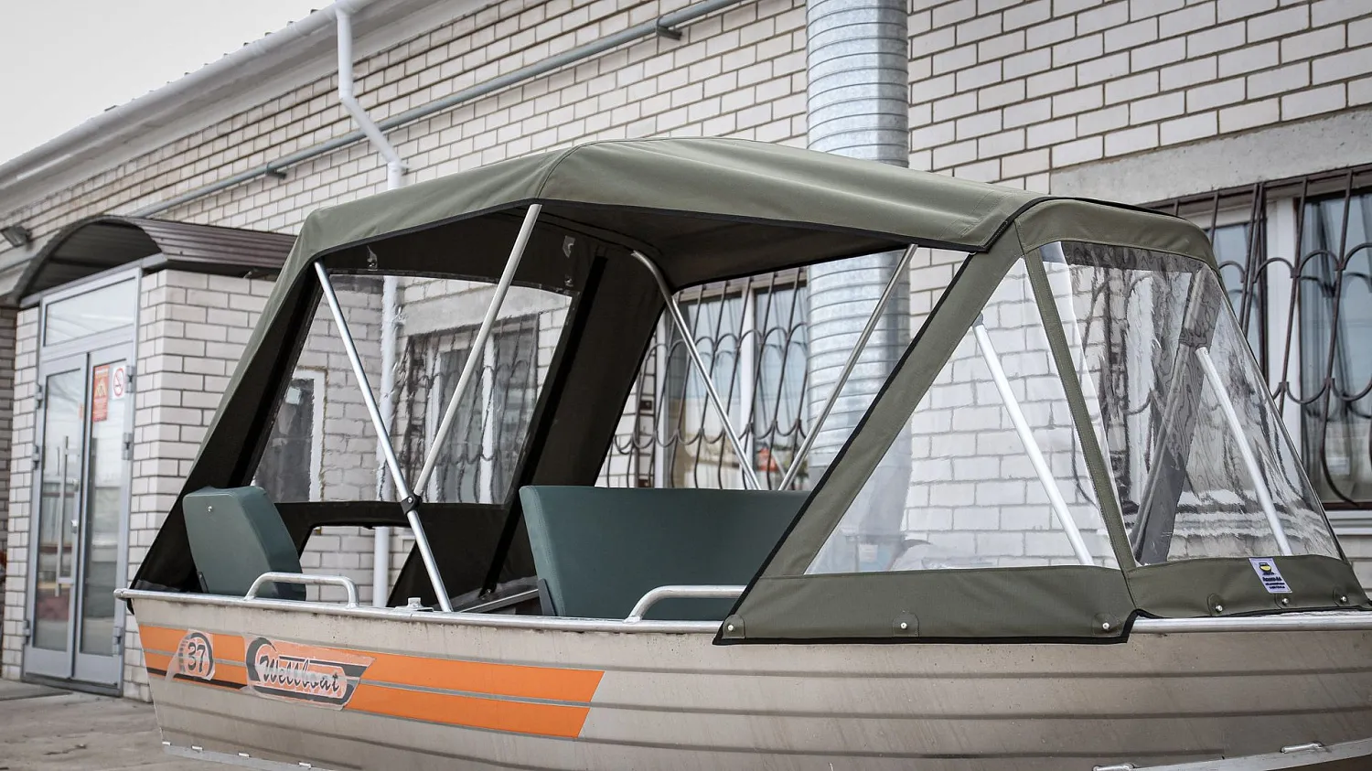 (2017) Wellboat 37 Тент ходовой и Транспортировочный