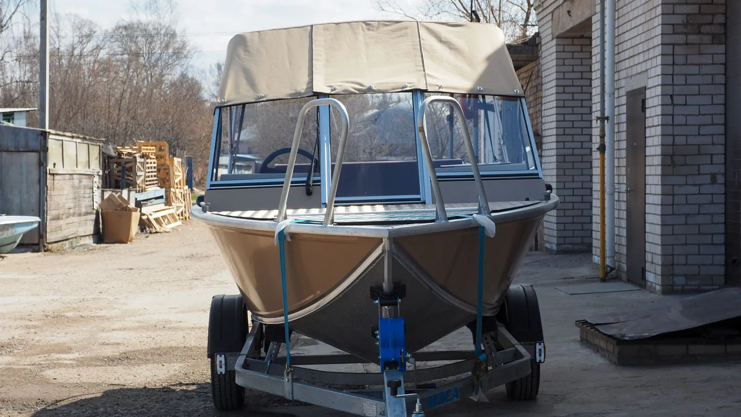 (2023) Realcraft 440 2023 г.в Тент ходовой