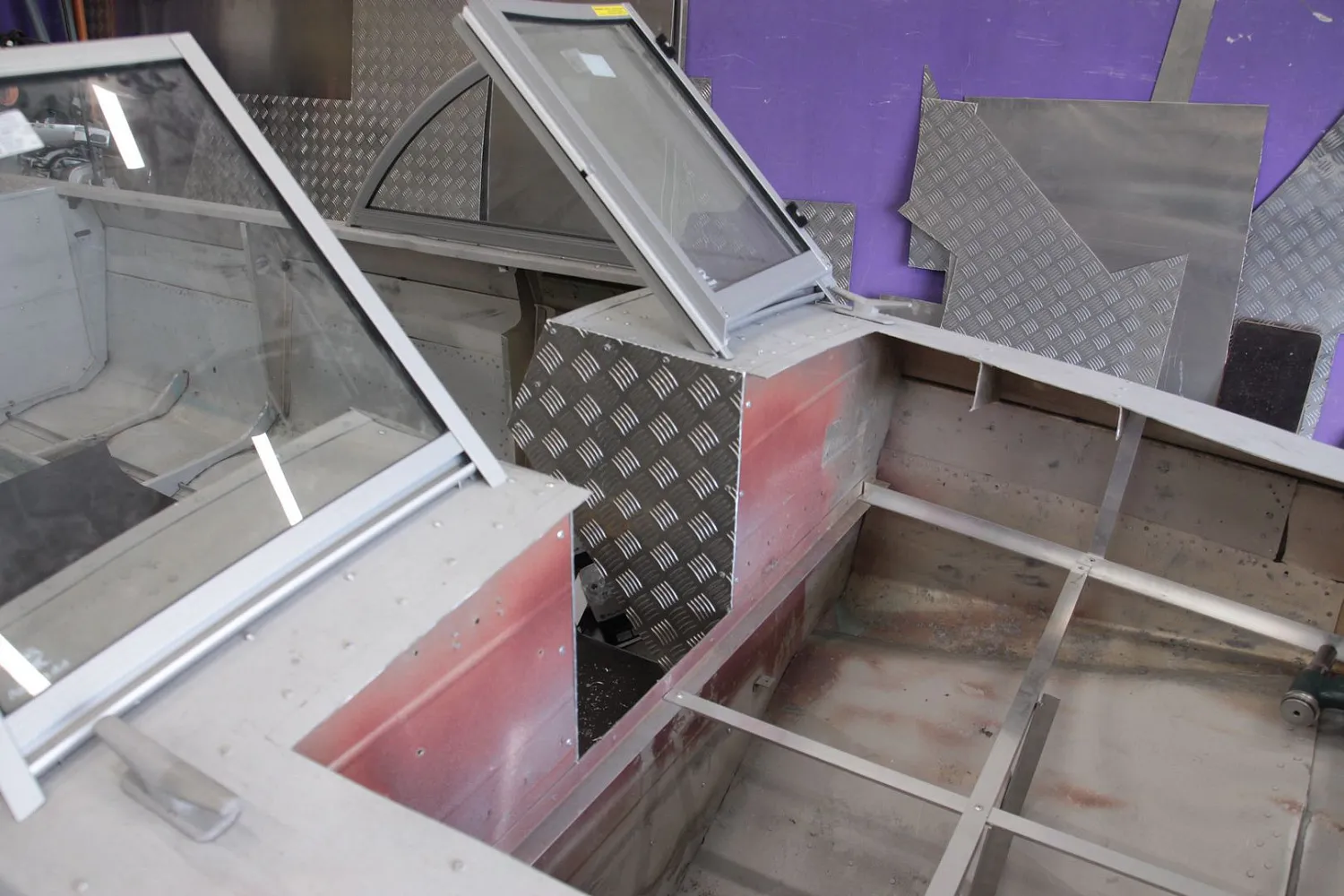 (2019) ОБЬ 3М Ветровое стекло Премиум с боковиной Классик, Платформа фиш