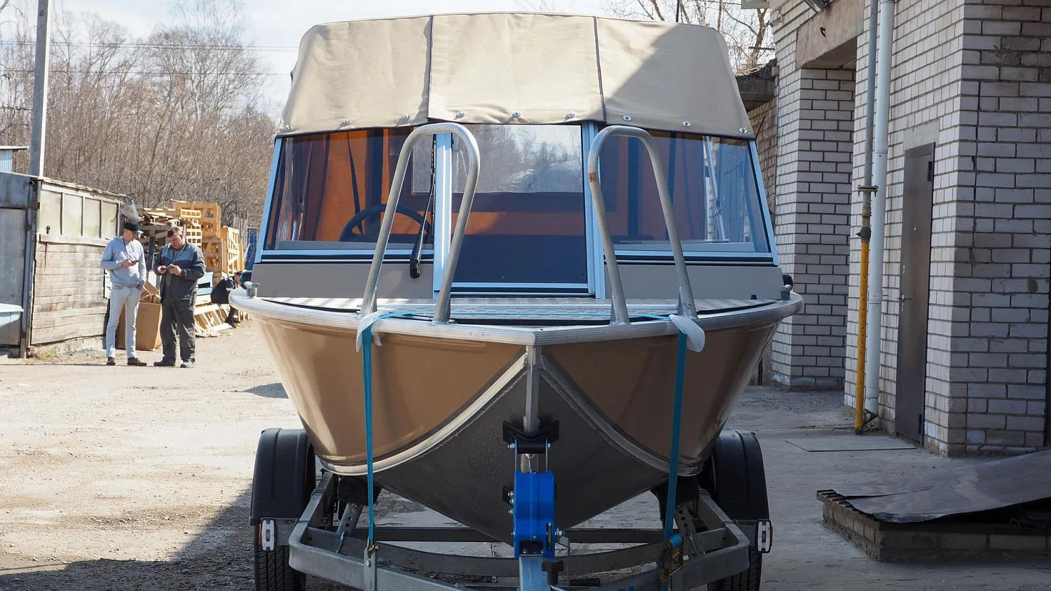 (2023) Realcraft 440 2023 г.в Тент ходовой