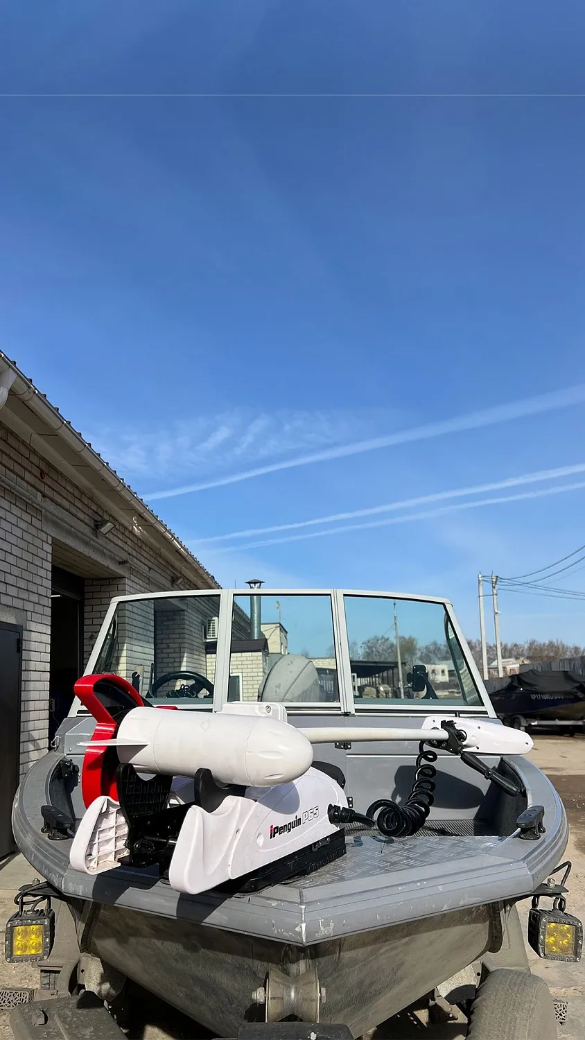 (2025) Волжанка 46 с ветровым стеклом модели Auto и высотой XL!