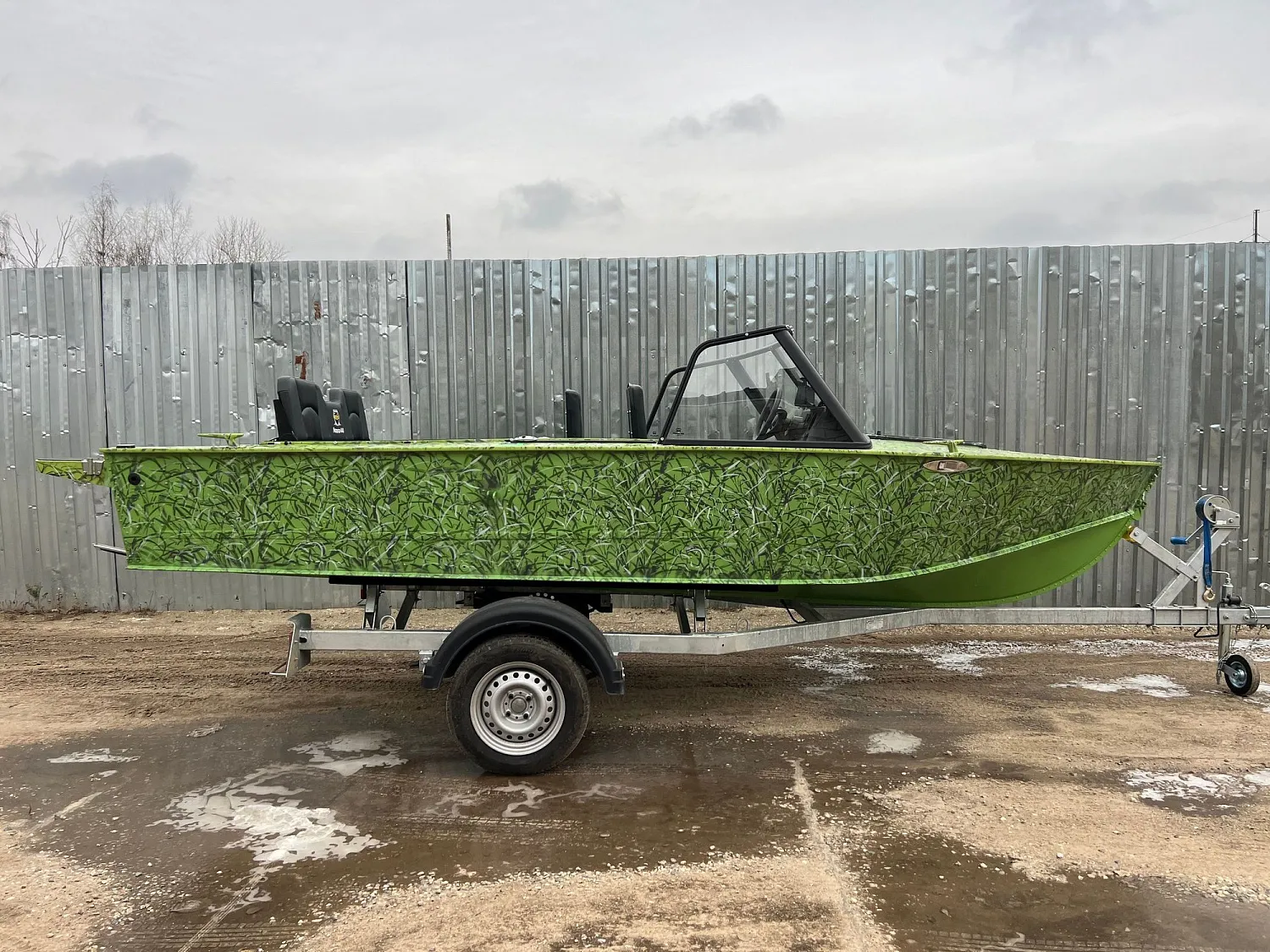 (2025) Прогресс 4, ветровое стекло модели "EVO" и ходовой тент!