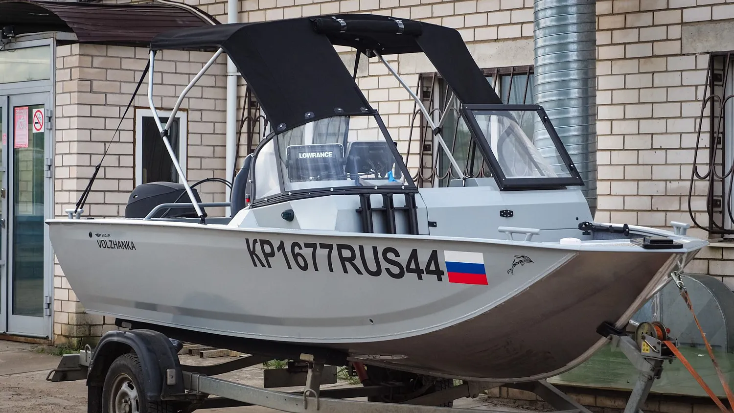 (2023) Волжанка 44 фиш 2022 г.в Ходовой тент