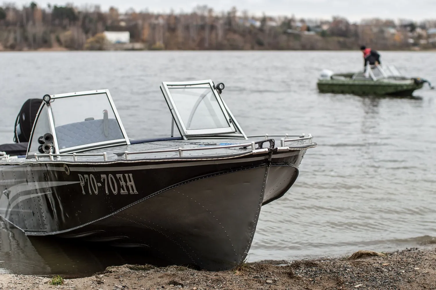 (2019) ОБЬ 3М Ветровое стекло Премиум с боковиной Классик, Платформа фиш