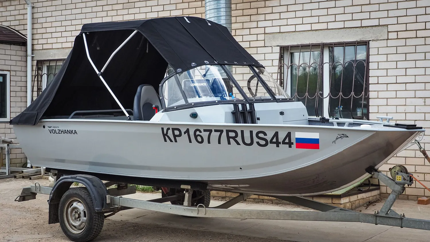 (2023) Волжанка 44 фиш 2022 г.в Ходовой тент