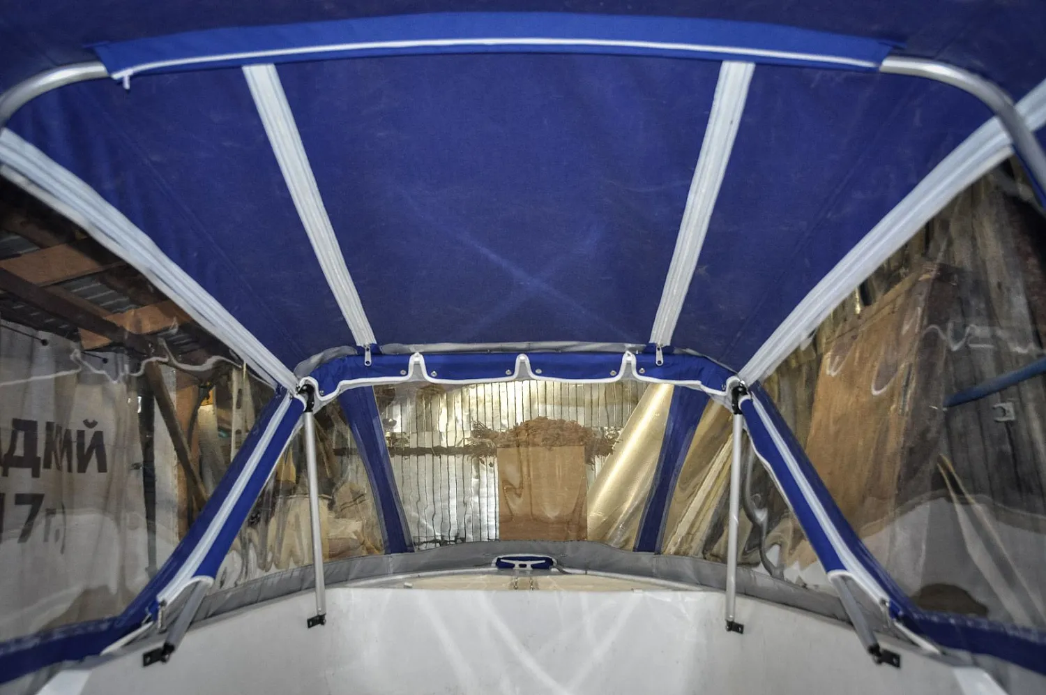 (2014) Nissamaran Laker 410 Ходовой тент