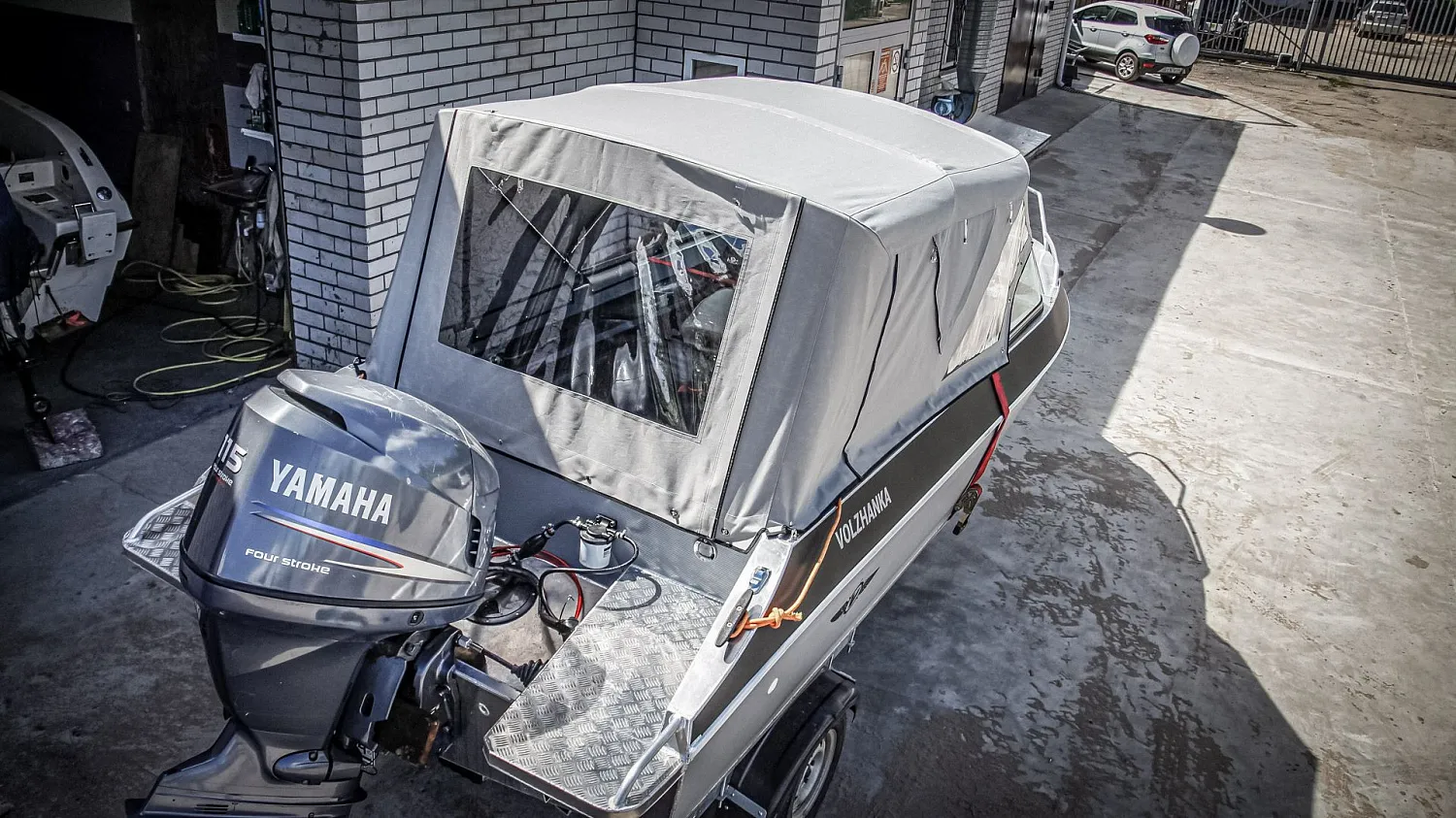 (2017) Волжанка 55 Фиш Тент ходовой