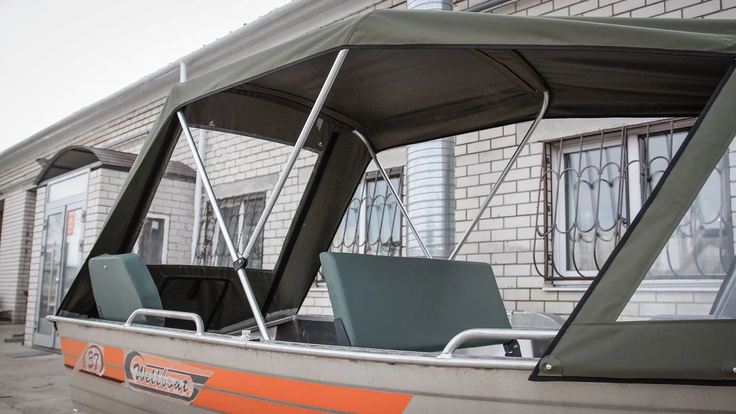 (2017) Wellboat 37 Тент ходовой и Транспортировочный