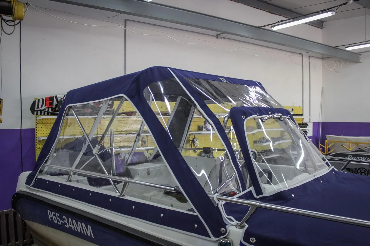 (2015) Pragmatic Fisherman 540 Тент ходовой и транспортировочный