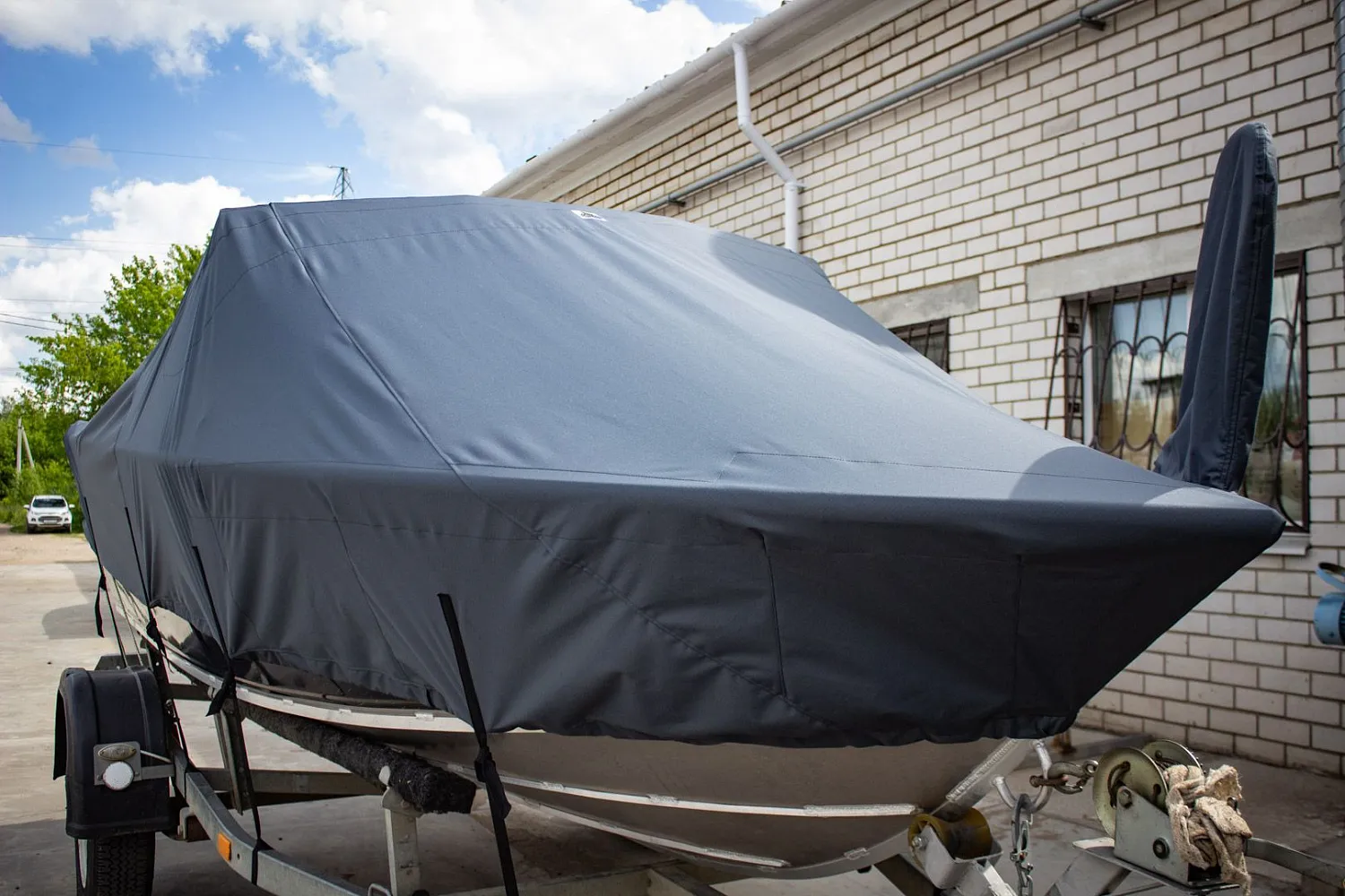 (2018) RealCraft 470 Ходовой тент и дуги