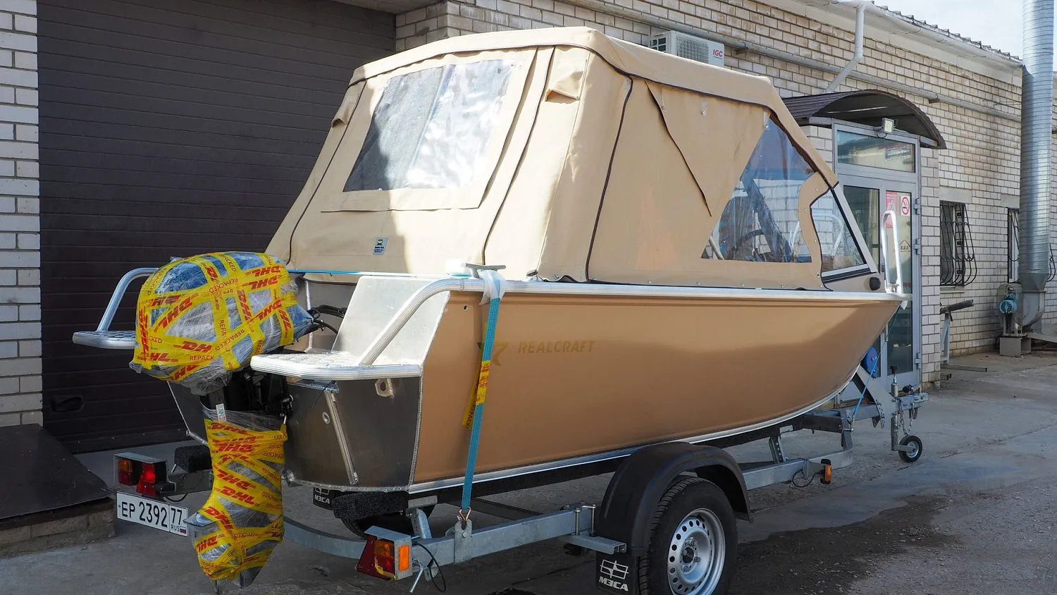 (2023) Realcraft 440 2023 г.в Тент ходовой