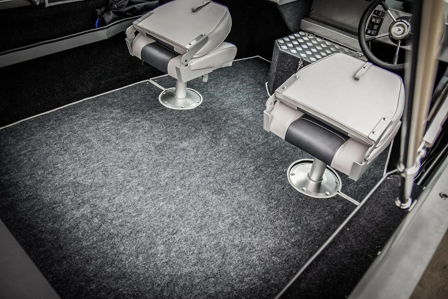 (2017) Волжанка 46 Фиш тент ходовой и носовой