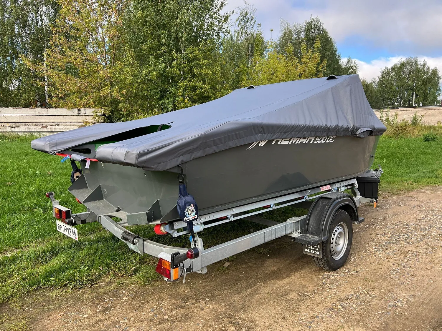 (2025) Неман 500 DC Auto, ходовой и транспортировочный тент