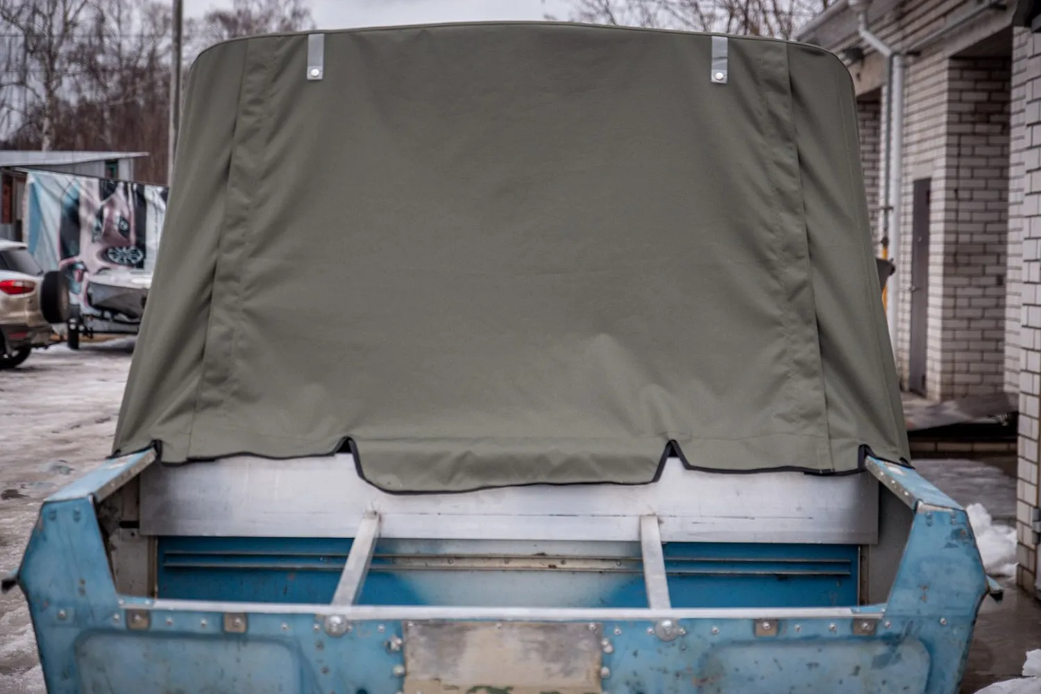 (2019) Обь 3 Ветровое стекло Комфорт с боковиной Классик и тент Ходовой