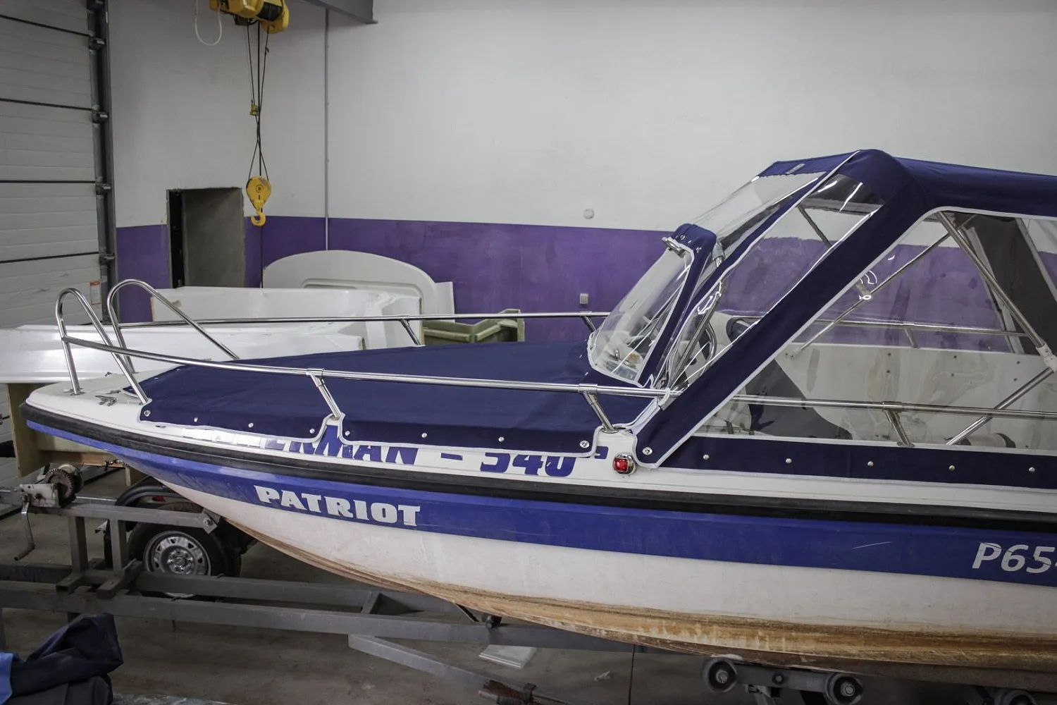 (2015) Pragmatic Fisherman 540 Тент ходовой и транспортировочный