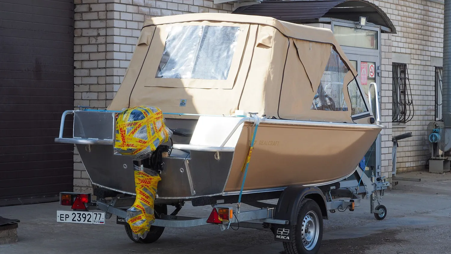 (2023) Realcraft 440 2023 г.в Тент ходовой