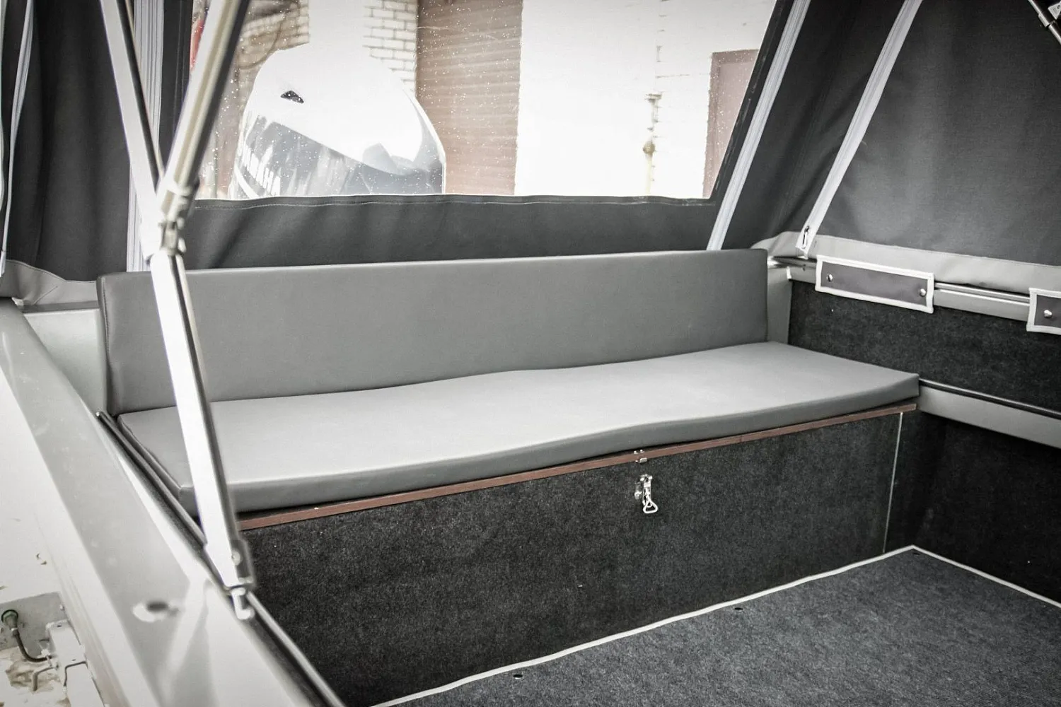 (2017) Волжанка 46 Фиш тент ходовой и носовой