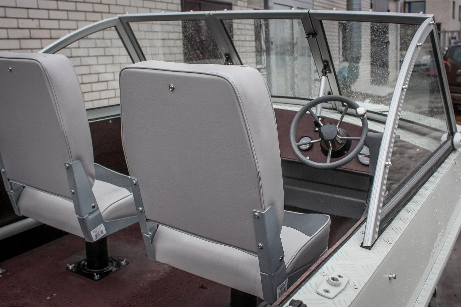 (2015) Обь 3 Ветровое стекло Премиум с боковиной Классик, тент Ходовой