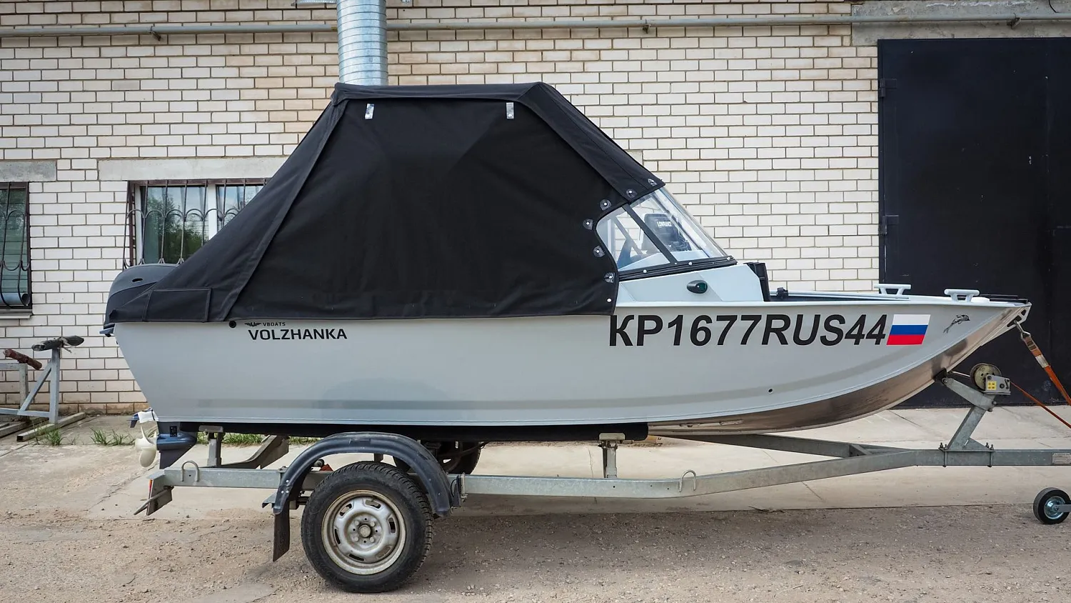 (2023) Волжанка 44 фиш 2022 г.в Ходовой тент