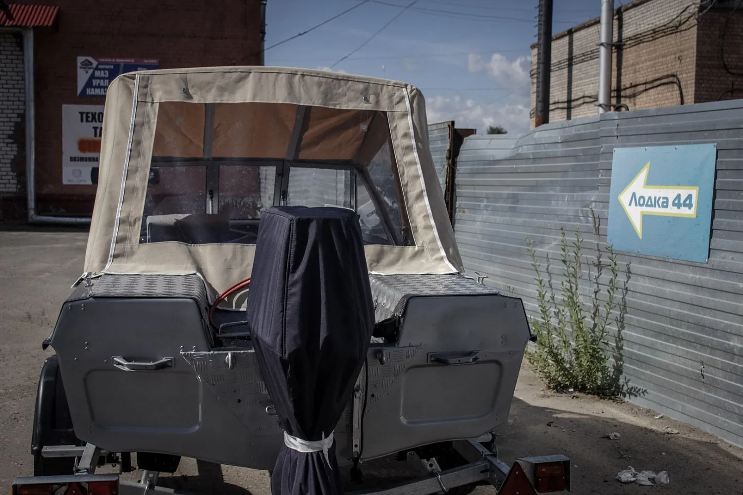 (2015) Обь 3 Ветровое стекло Премиум с боковиной Классик, тент Ходовой и Транспортировочный