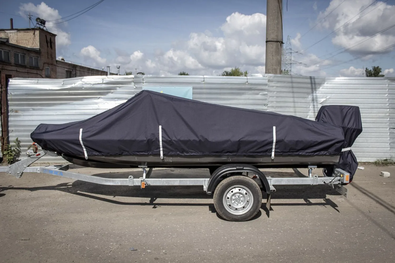 (2015) Обь 3 Ветровое стекло Премиум с боковиной Классик, тент Ходовой и Транспортировочный