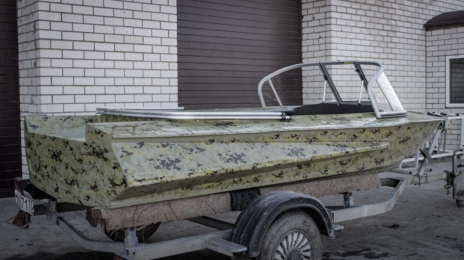 (2018) Обь 1 Ветровое стекло Элит с боковиной Фиш, Ходовой и Транспортировочный тенты