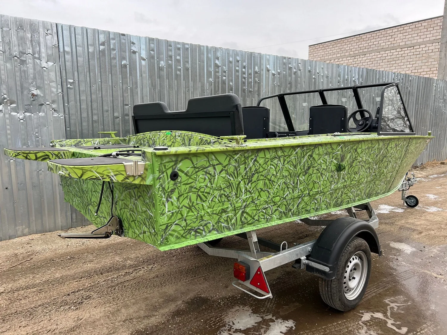 (2025) Прогресс 4, ветровое стекло модели "EVO" и ходовой тент!