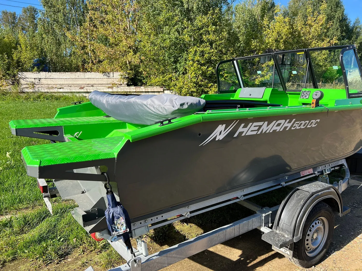 (2025) Неман 500 DC Auto, ходовой и транспортировочный тент