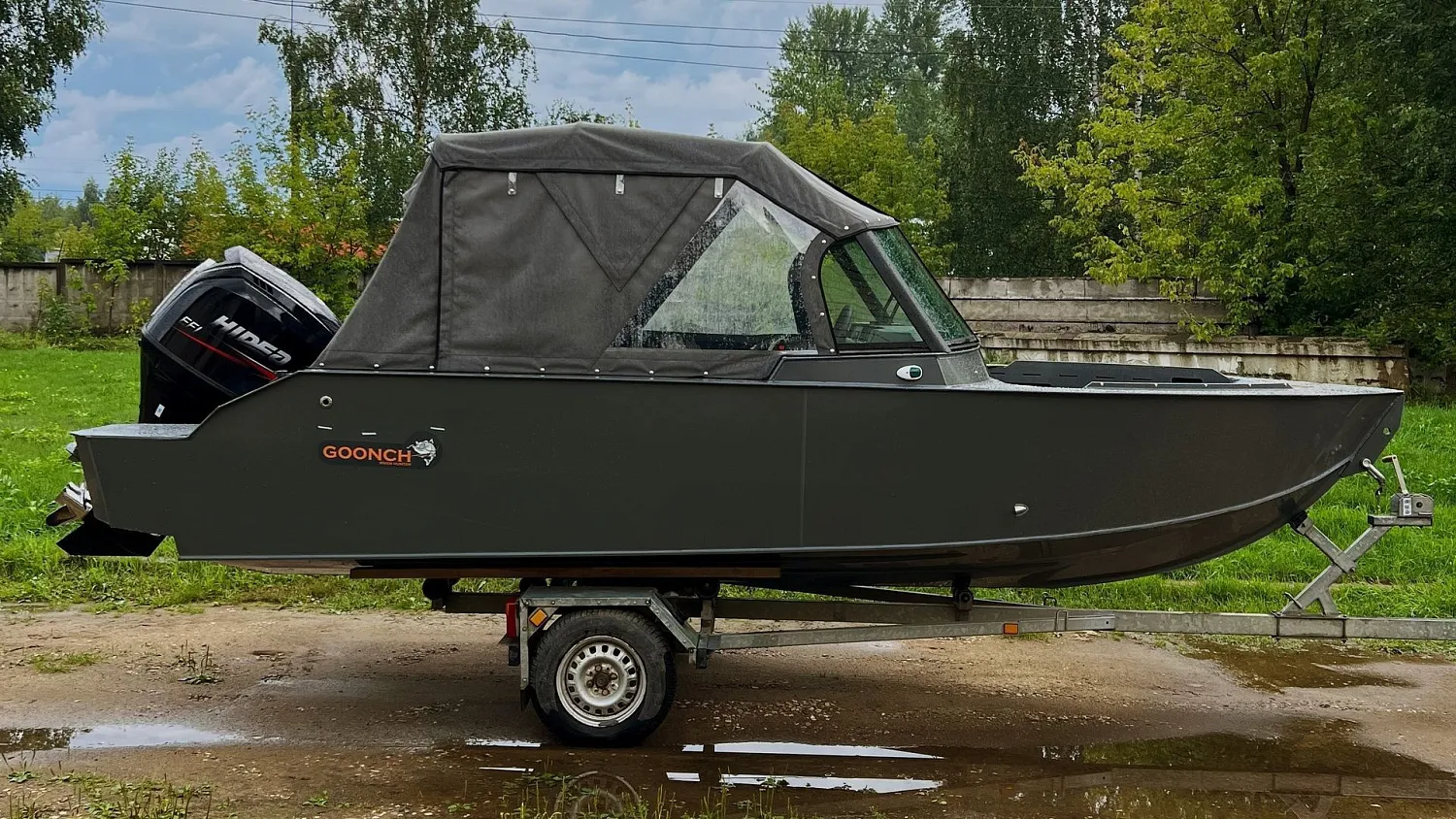 (2026) Ходовой тент для Goonch 520 Fish!