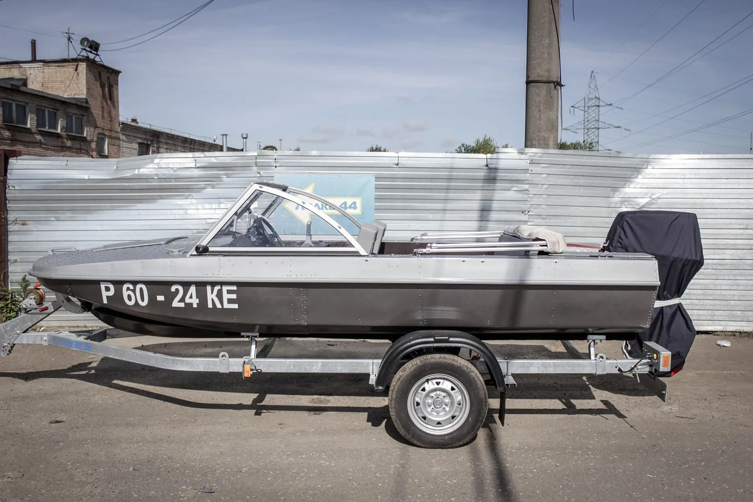 (2015) Обь 3 Ветровое стекло Премиум с боковиной Классик, тент Ходовой и Транспортировочный