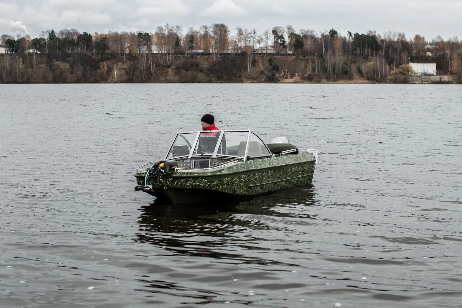 (2019) ОБЬ 3М Ветровое стекло Премиум с боковиной Классик, Платформа фиш