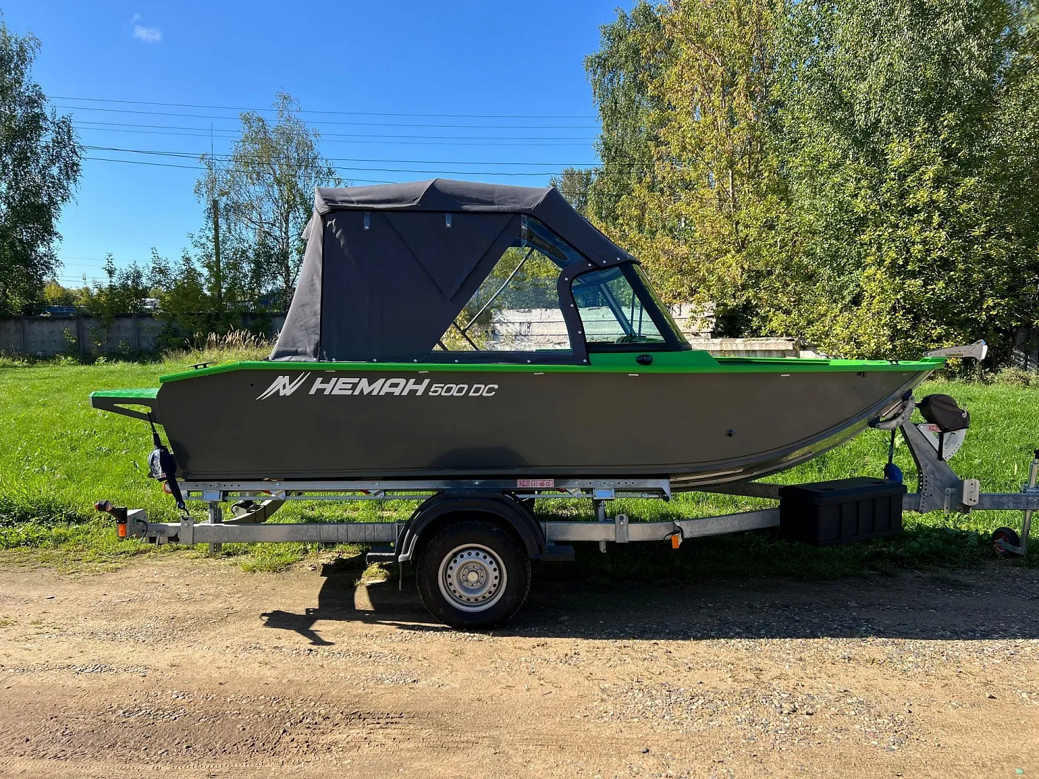 (2025) Неман 500 DC Auto, ходовой и транспортировочный тент