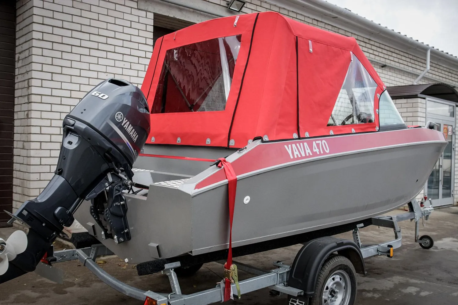 (2017) Yava 470 Ходовой и носовой тенты