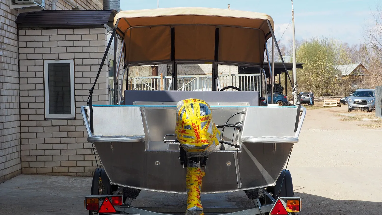 (2023) Realcraft 440 2023 г.в Тент ходовой