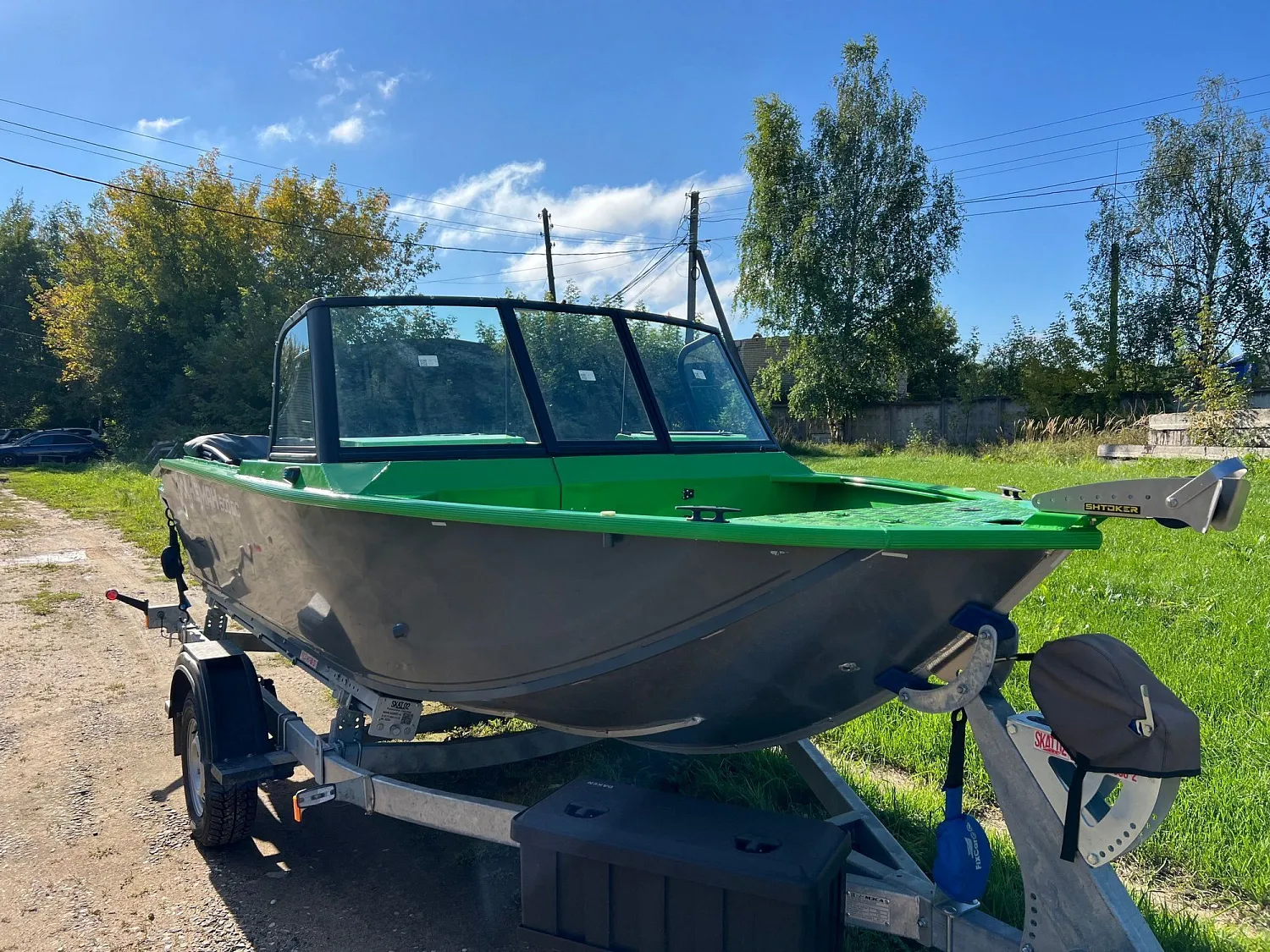 (2025) Неман 500 DC Auto, ходовой и транспортировочный тент