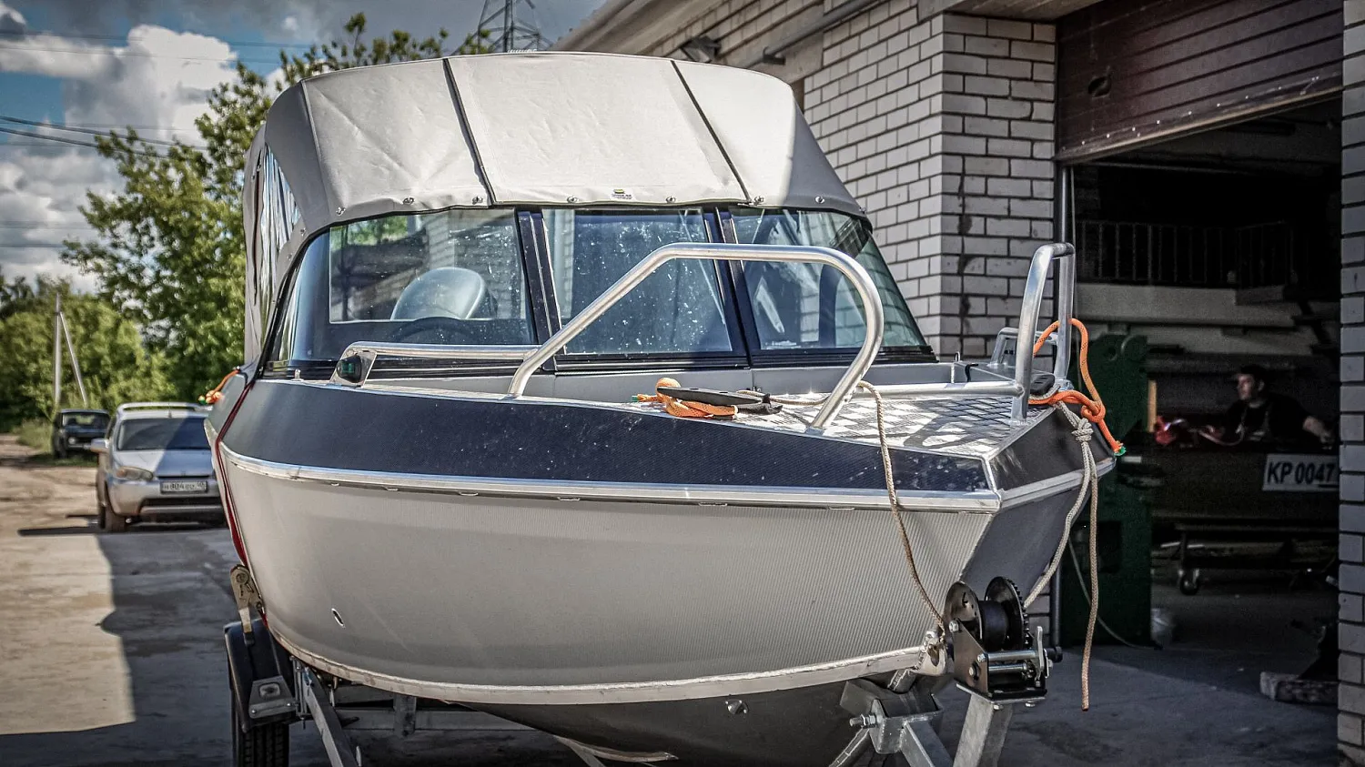 (2017) Волжанка 55 Фиш Тент ходовой