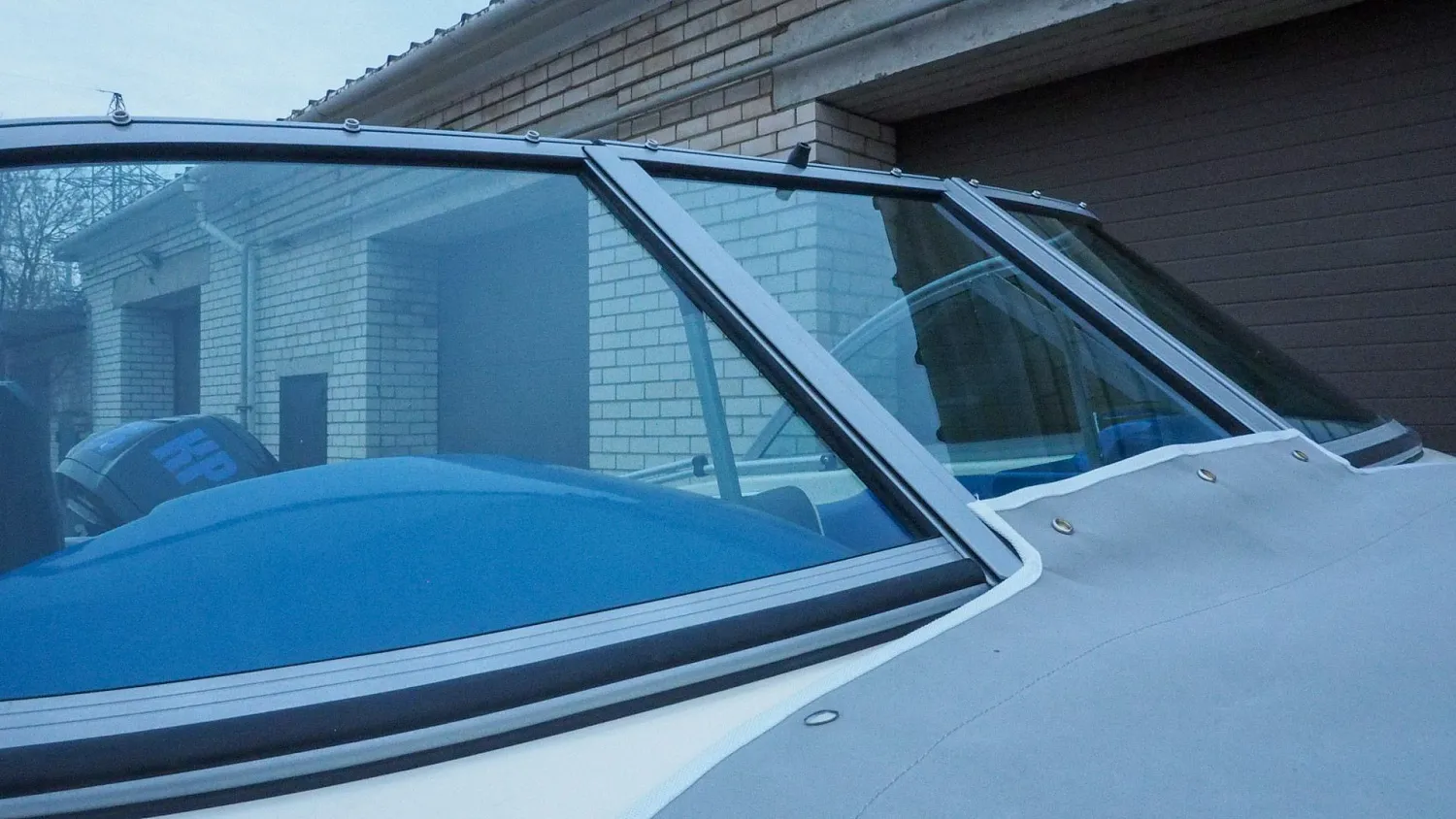 (2023) Slider 175 комплект Элит (ветровое стекло, ходовой, стояночный и носовой тент)