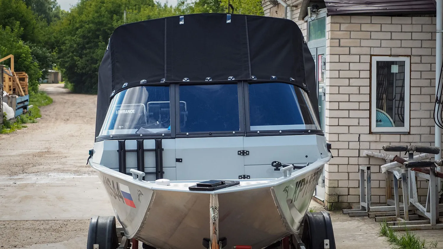 (2023) Волжанка 44 фиш 2022 г.в Ходовой тент