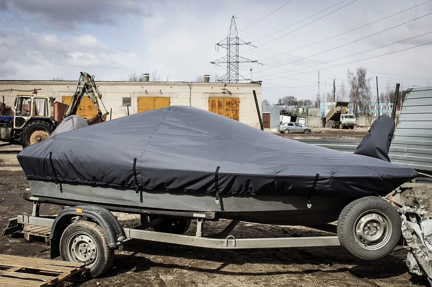(2015) Lokki 410 Ходовой и транспортировочный тенты